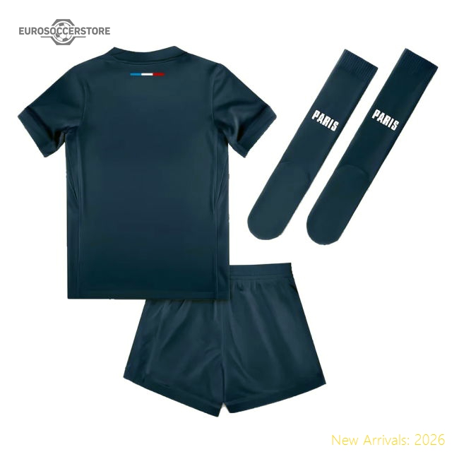 2024-2025 PSG Paris Saint Germain Home Mini Kit (Your Name)-Vantage Point Soccer